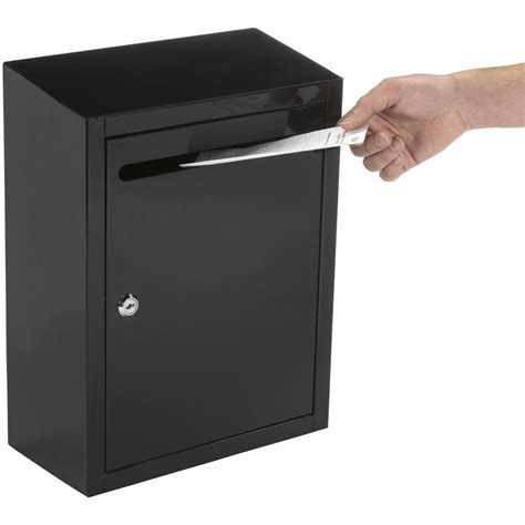 metal ballot boxes|lockable suggestion box.